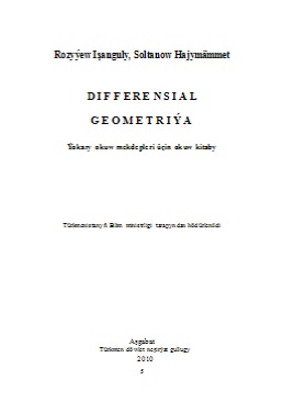 Differensial geometriýa